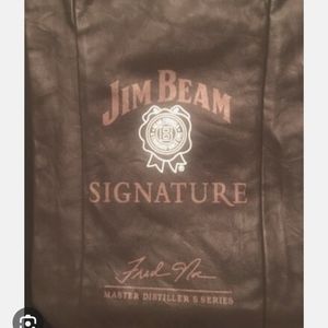 Jim Beam Signature Fred Noe Faux Leather Bottle Bag